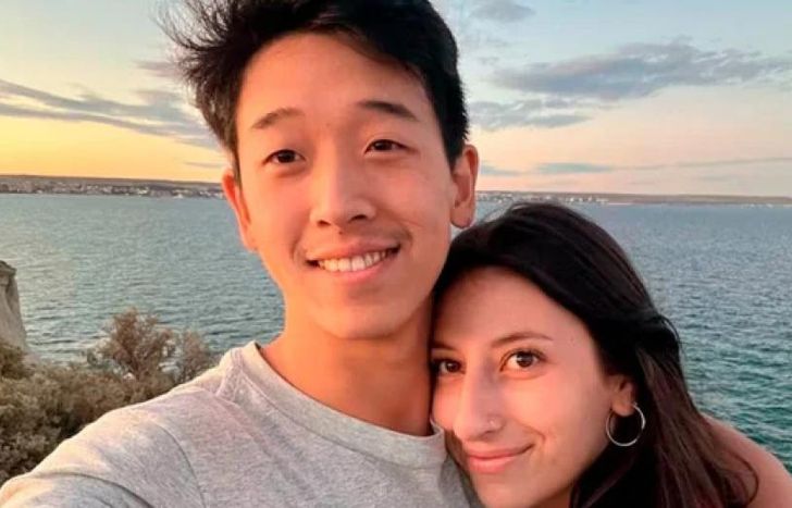 El Chino y su novia.