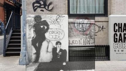 La esquina de Charly García en Nueva York.