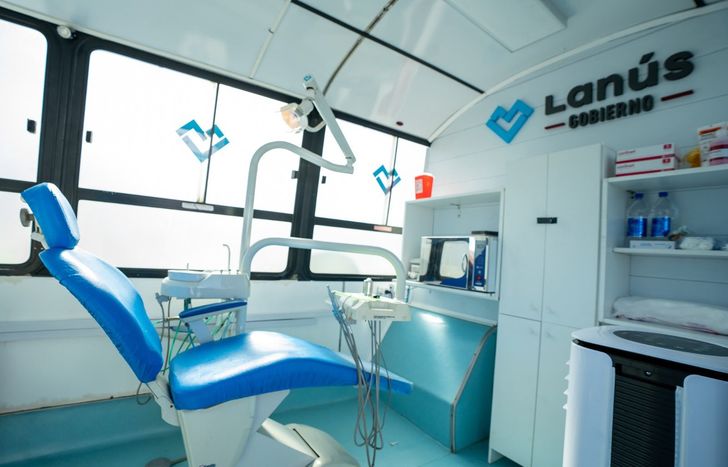 El Colectivo Sanitario recorrerá semanalmente distintas localidades de Lanús.
