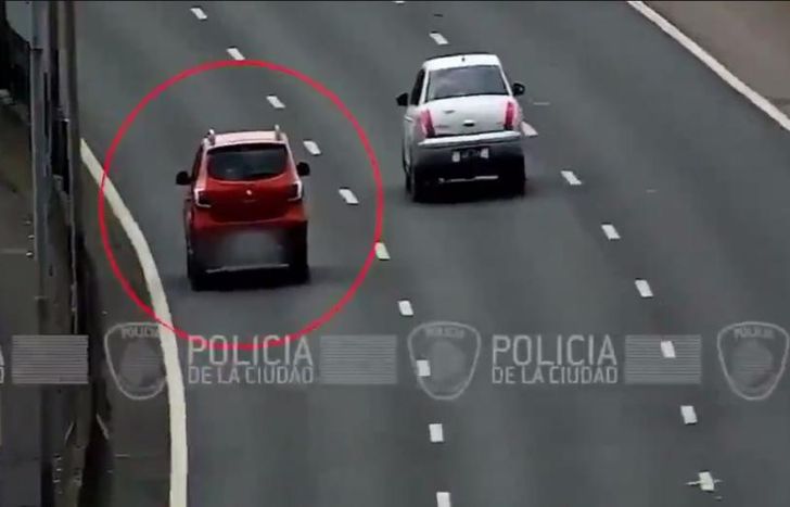 Las imágenes las difundió la Policía de la Ciudad.