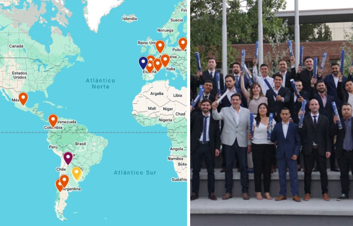 Los graduados en Lomas, van a poder seguir conectados, capacitarse y recibir referencias de todas partes del mundo.&nbsp;