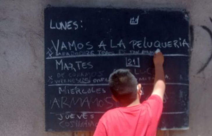 Gracias a docentes, los chicos aprendieron a leer y escribir.