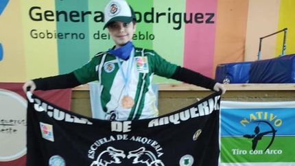 Vive en Turdera y tiene un gran futuro.