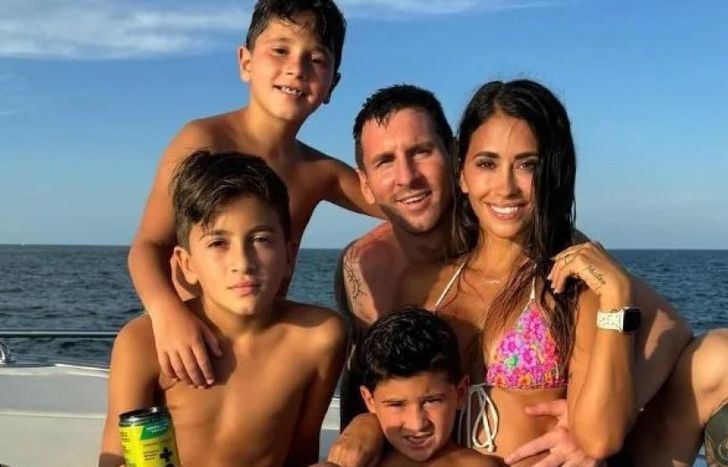 Rosarinos, en familia.