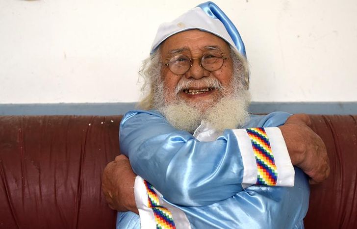 Pedro se inspiró en Papá Noel para crear un nuevo personaje.