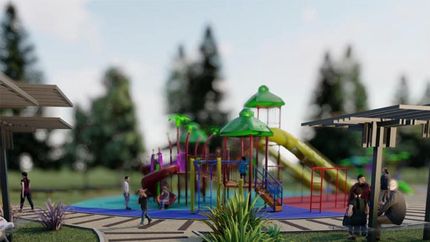 Imágenes del diseño de la Plaza. Imágenes del diseño de la Plaza.