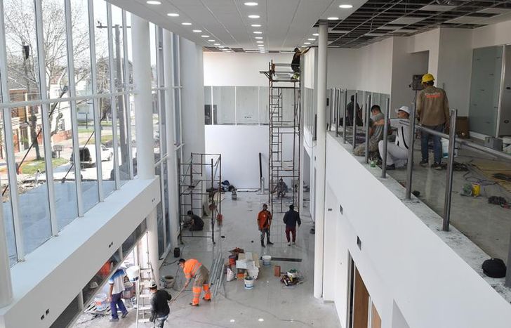 Es el sexto hospital construido en Lomas durante los últimos años.