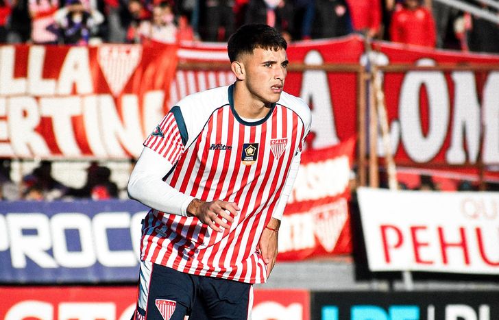 Benjamín Garay debutó en Los Andes.