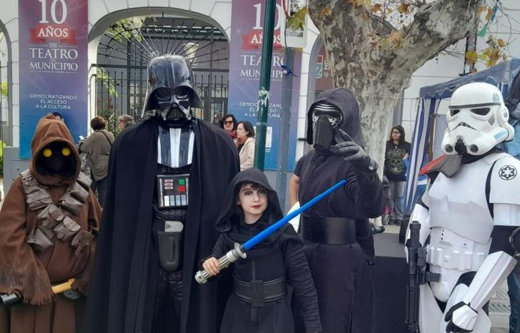 Los vecinos se podrán sacar fotos con sus personajes favoritos de Star Wars.