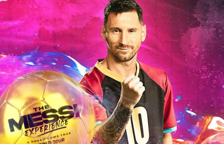 Una muestra sobre Messi.