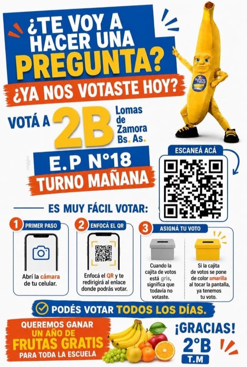 La votación permanecerá abierta hasta el 24 de agosto y cualquier persona puede colaborar.