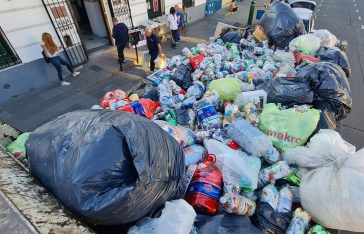 En la última jornada juntaron 800 kilos de material para reciclar.