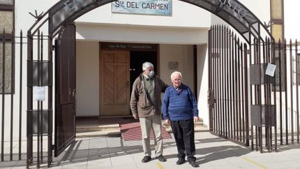 Luego de europeos, llegó el Padre argentino Nicolás Díaz.