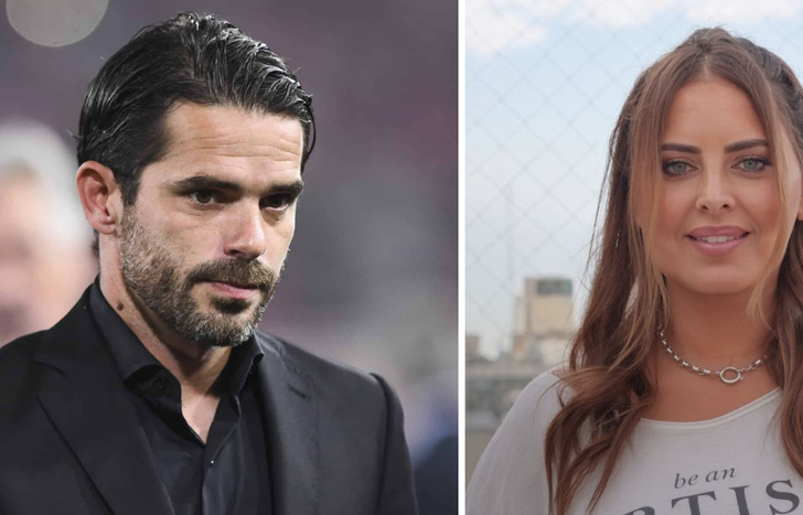 Fernando Gago y Silvina Luna.&nbsp;