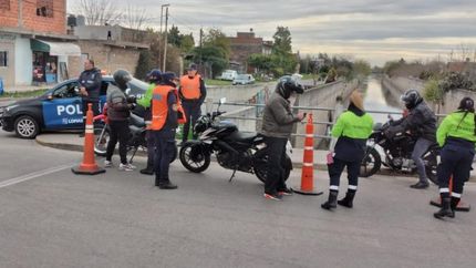 Decenas de motos fueron incautadas en los últimos días.