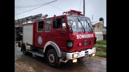 echeverria: bomberos reciben donaciones