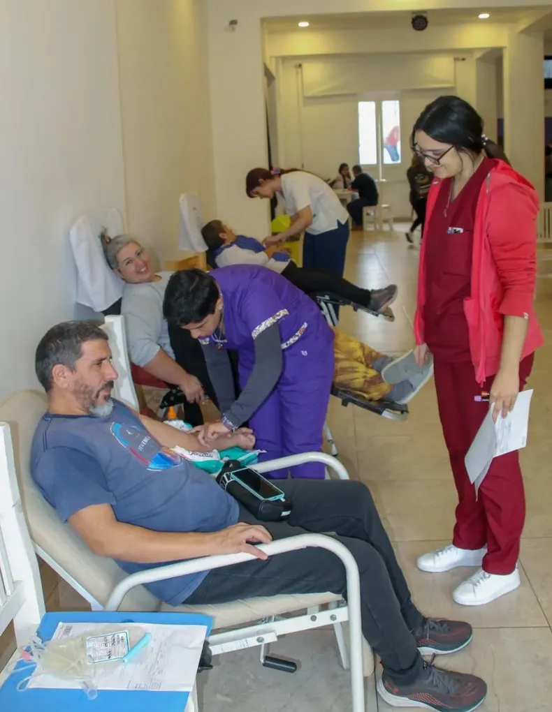 El accionar de los vecinos de Lomas de Zamora al donar sangre es fundamental para salvar vidas.