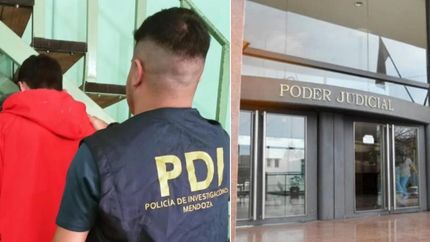 El imputado, conocido con el alias de Jalopo o Gordo Melón, espera a ser trasladado.