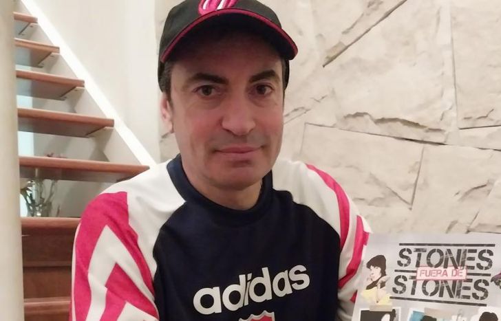 Diego Perri, apasionado por los Stones e Independiente.