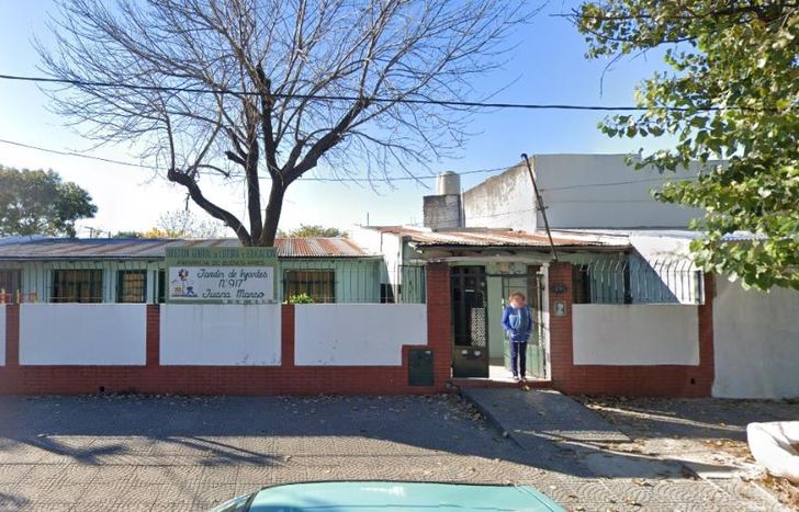 El jardín donde habrían ocurrido los abusos.