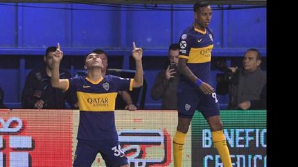 boca vencio a estudiantes y se subio a la punta