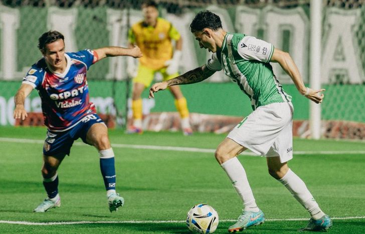 Santiago López García fue una de las figuras en el 0-0 entre Banfield y Unión.