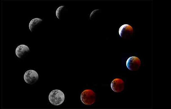 El fenómeno comenzó a las 23.37 del domingo y finalizó hoy a las 4.48.