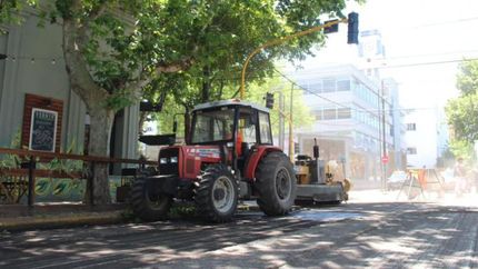 repavimentaron 31 cuadras para mejorar el transito en lomas