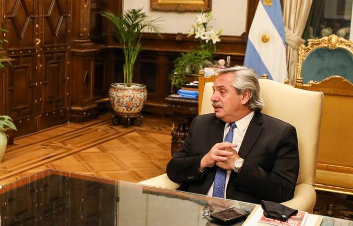 Fernández, optimista respecto a la llegada de vacunas.