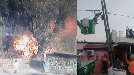 Ocurrió ayer por la tarde.