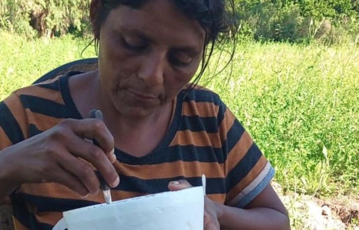 Nancy Aguirre tiene retraso madurativo.