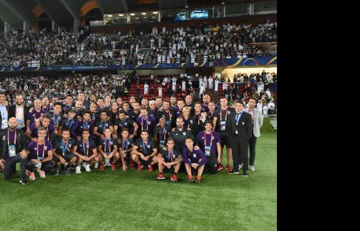 Tras la premiación, River inició el regreso a Buenos Aires.