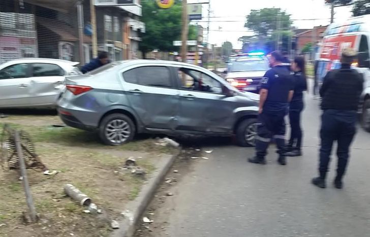 El choque ocurrió alrededor de las 8 de la mañana.