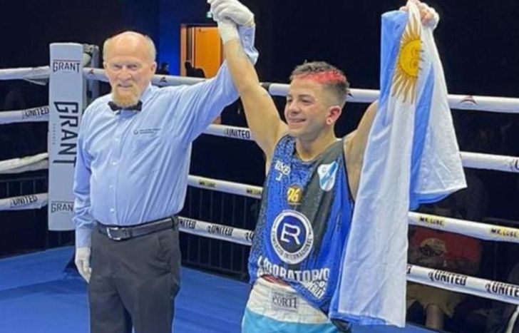 Matías brilló en Canadá abanderado con los colores del Gasolero.