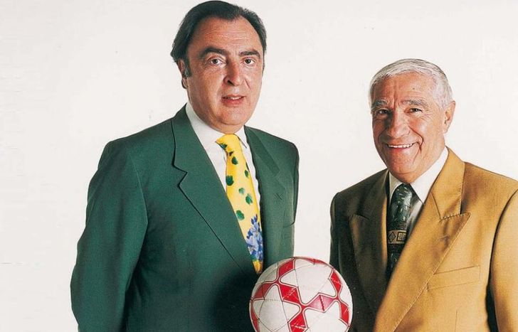Marcelo Araujo y Macaya Márquez, en tiempos de Fútbol de Primera.