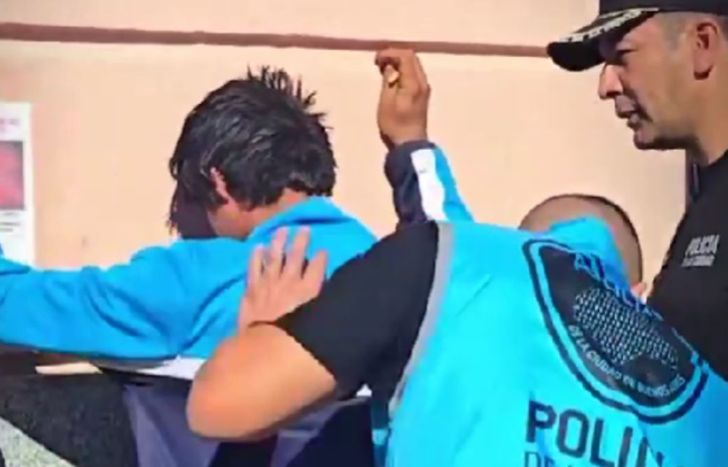 El polémico operativo quedó filmado.