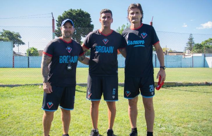 Los integrantes del cuerpo técnico.