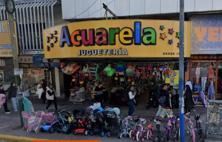 ¿Otro comercio víctima de la crisis económica? cerró la juguetería Acuarela en Lomas de Zamora.