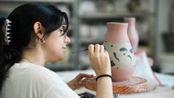 La Escuela de Cerámica del Lomas es de las más importantes del país y Latinoamérica.