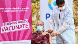 Segunda dosis libre para mayores de 60 años en Provincia.