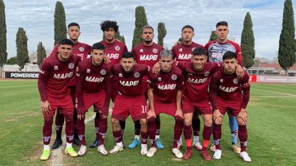 La formación de Lanús en Reserva. La formación de Lanús en Reserva.