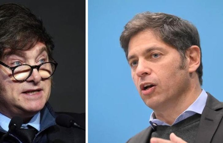 Axel Kicillof destrozó a Javier Milei.