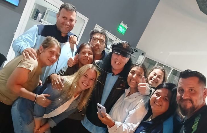 Dave Evans, en Temperley.&nbsp;