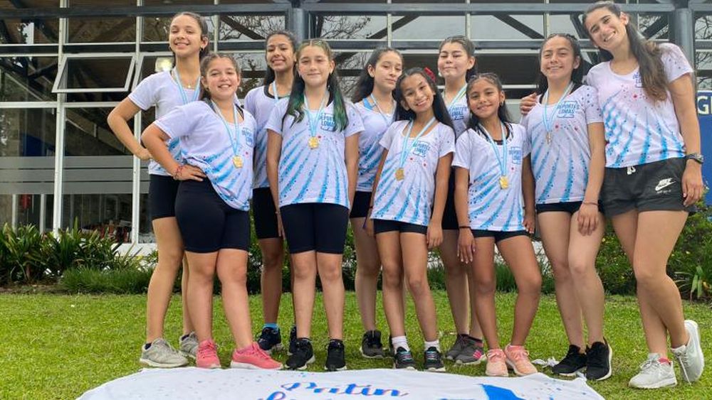 Las chicas lomenses se preparan para el Nacional.