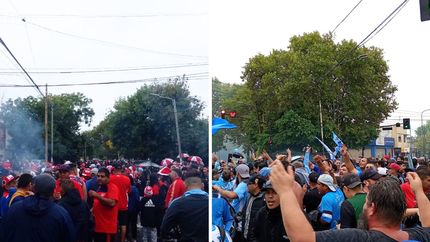 Los Andes y Temperley en la previa al clásico. Los Andes y Temperley en la previa al clásico.