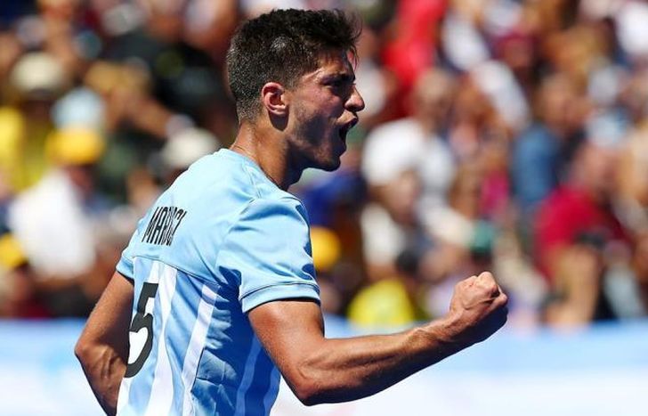 Marcucci forma parte del plantel argentino.