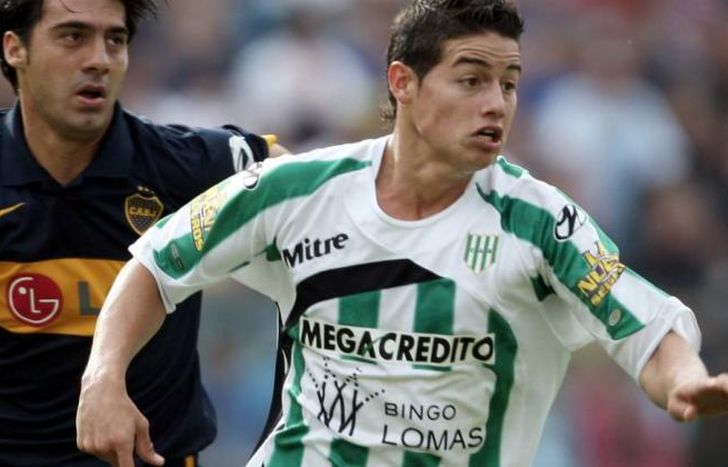 James deslumbró en Banfield y llevó su talento a Europa.
