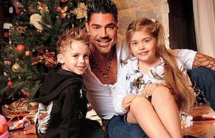 Ricky y sus hijos.