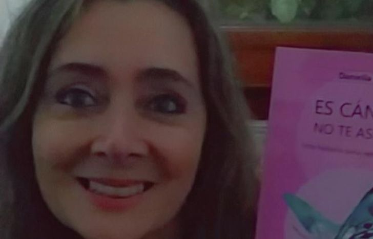 Daniella quiere ayudar a que más mujeres superen la enfermedad.
