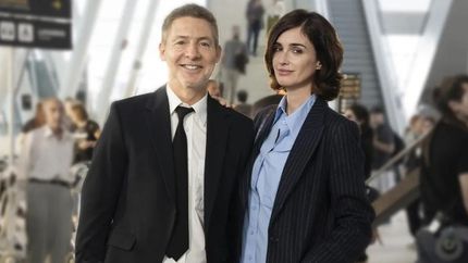 Adrián Suar y Paz Vega.